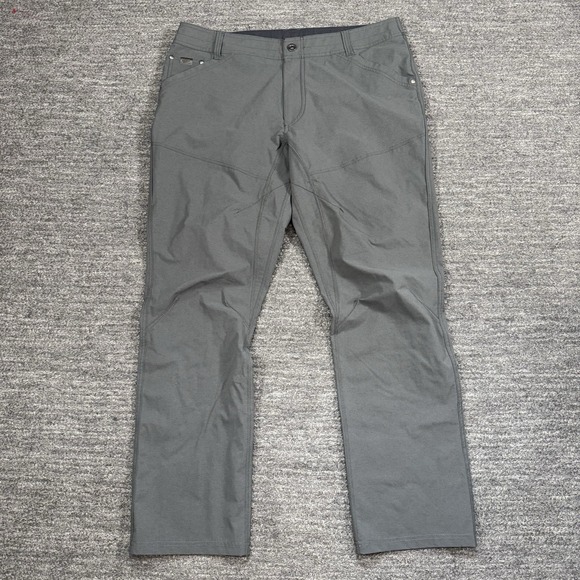 Kuhl Other - Kuhl Silencr Pants 38x32 Gray Ripstop Water Resistant Stretch Fabric Pockets